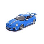 Carro Miniatura - Porsche 911 Gt3 Rs 4.0 - Plus - 1/18 - Azul - Burago