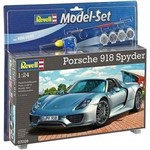 Carro Porsche 918 Spyder C/Tintas, Pinceis e Cola - REVELL ALEMA