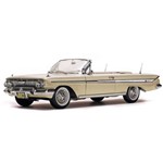 Carro Sun Star Chev.impala Conversiv.alm 1961 Escala 1/18 - Bege