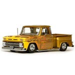 Carro Sun Star Chv.c-10 S.pickup L/r 1965 Escala 1/18 - Dourado