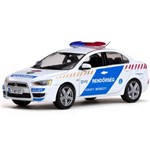 Carro Vitesse Mitsubishi Lancer X-hungary Police Escala 1/43 - Branco