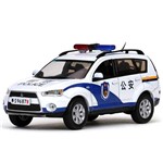 Carro Vitesse Mitsubishi Outlander-china Police Escala 1/43 - Branco