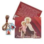 Cartão com Escapulário de Nossa Senhora Carmo | SJO Artigos Religiosos