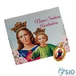 Cartão com Medalha de Nossa Senhora Auxiliadora | SJO Artigos Religiosos