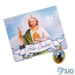 Cartão com Medalha de São Judas Tadeu | SJO Artigos Religiosos