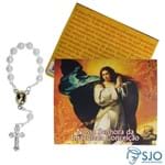 Cartão com Mini Terço de Nossa Senhora da Imaculada Conceição | SJO Artigos Religiosos