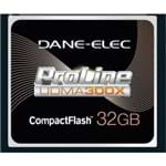Cartão Compact Flash 32Gb Dane-Elex Proline 300X UDMA de Alta Performance