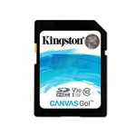 Cartão de Memória Kingston SD Canvas Go U3 Classe 10 Ultra HD 4K 90MB/s – SDG