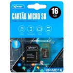 Cartão de Memoria Micro Sd 16gb Lacrado Original Knup