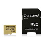 Cartão de Memória MicroSDXC Transcend 128GB 95MB/s 4k