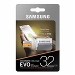 Cartão Memória Samsung Microsdhc 32gb Evo Uhs-i com Adaptador