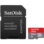 Cartão Micro Sd 32gb Sandisk Ultra 48mb