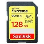 Cartão Sdxc Sandisk 128GB Classe 10 Extreme 90MB/s