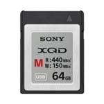 Cartão Sony XQD de 64GB 440mb/s Série M