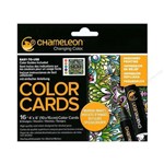 Cartões de Colorir Chameleon Imagens Espelhadas 016 Fls CC0106
