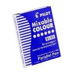 Cartucho de Tinta Pilot Caneta Parallel Pen - Azul 12