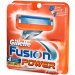 Cartucho Gillette Fusion Power 4 Unidades