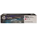 Cartucho HP Pagewide Alta Capacidade 981X – Magent