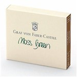 Cartucho Mini Graf Von Faber-Castell Verde Caixa com 6 Unidades 141104
