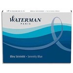 Cartucho Waterman Azul Florida com 8 Peças S0110860