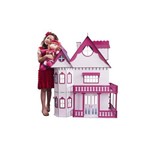 Casa de Bonecas Escala Barbie Modelo Emily Sonhos - Darama