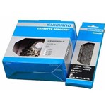 Cassete Shimano 9v Hg400 12/36+ Corrente Shimano 9v
