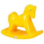 Cavalinho Balanço Andador Amarelo - Alpha Brinquedos