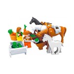 Cavalinhos do Sitio 89 Peças Blocks Blocos Montar BeeMe Toys RV-266