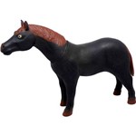 Cavalo Beetoys Farm Animals - 21 Cm de Altura - Preto