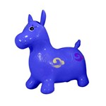 Cavalo Pula Pula Azul - Art Brink