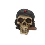 Caveira Red Star With Cigar Cinza