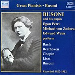 CD Busoni - Great Pianists And His Pupils (Importado)