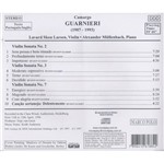 CD Camargo Guarnieri - Violin Sonatas Nos. 2, 3 & 7
