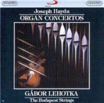 CD Gábor Lehotka / The Budapest Strings - Organ Concertos