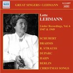 CD Lotte Lehmann, Vol. 6 (Importado)