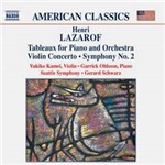 CD Tableaux For Piano And Orchestra, Violin Concerto .. (Importado)