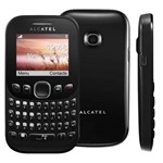 Celular Alcatel OT 3000, Tri Chip, Câm VGA, Mp3, Rádio FM, Tela 2.0" Preto