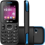 Celular Blu Zoey Desbloqueado Preto-Azul 24MB
