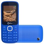 Celular Ipro I3200, Azul, Tela de 2", 32MB, Bluetooth