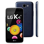 Celular Lg K4 K120 - 4.5 Polegadas - Single-sim - 8gb - 4g - Preto/azul