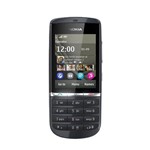 Celular Nokia Asha 300 Preto Tela Resistiva Câmera 5 Mp 1 Ghz 3g
