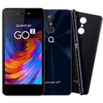 Celular Quantum GO2 Q19 - 5.0 Polegadas - Dual-Sim - 32GB - 4G Lte - Anatel - 1 Ano de Garantia