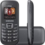 Celular Tri Chip Samsung E1203 - Rádio FM