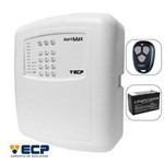 Central Alarme Alard Max 10 ECP com Controle e Bateria 12v 7a