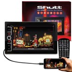Central Multimídia Shutt Las Vegas 2 Din 6.5" Bluetooth Touch Usb Hdmi Mp3 Espelhamento Android Ios