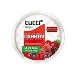 Cera Depilatória Cremosa Microondas Extrato de Frutas Vermelhas 120g Tutti Depil