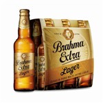 Cerveja Brahma Extra Lager 355ml Caixa (6 Unidades)