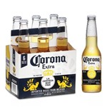 Cerveja Corona Extra 355mlpack (06 Unidades)