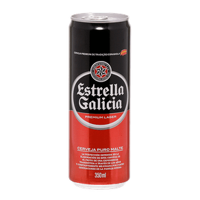 Cerveja Estrella Galicia 350ml (Lata)