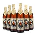Cerveja Franziskaner Hefe Weissbier Hell 500ml Caixa com 6 Unidades